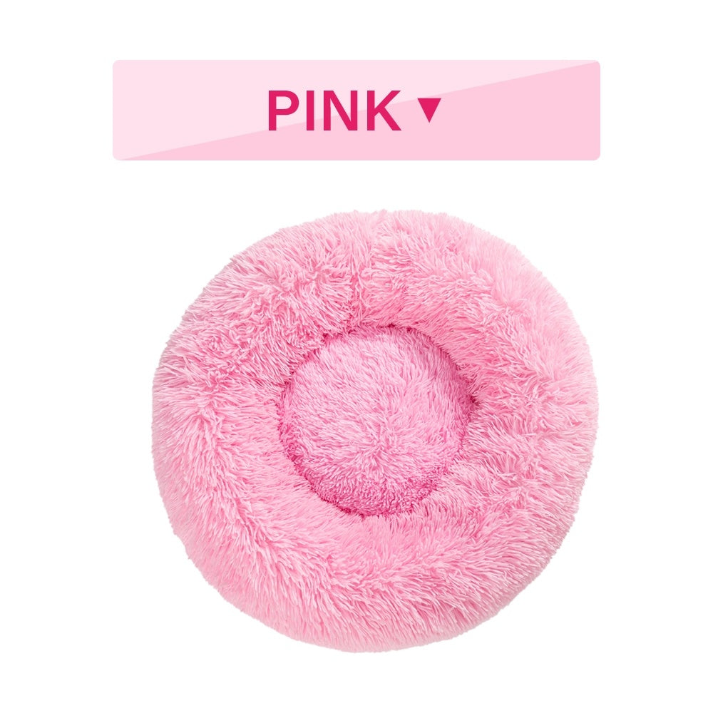 Coussin Donut Calmant pour Chien & Chat – Ultra-Moelleux & Anti-Stress