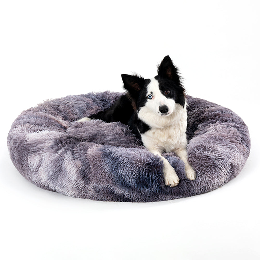 Coussin Donut Calmant pour Chien & Chat – Ultra-Moelleux & Anti-Stress