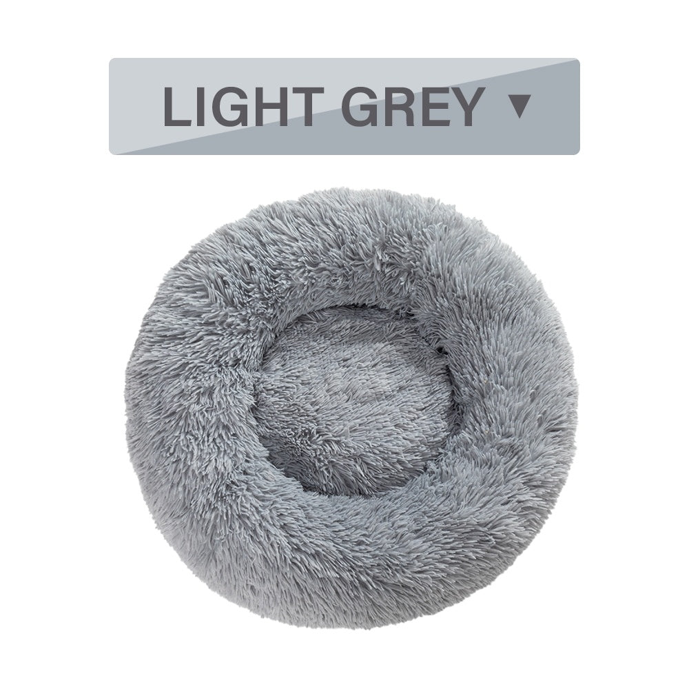 Coussin Donut Calmant pour Chien & Chat – Ultra-Moelleux & Anti-Stress