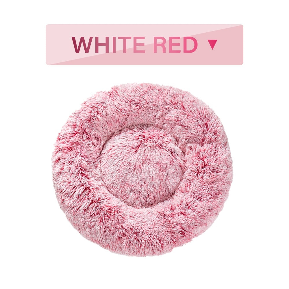 Coussin Donut Calmant pour Chien & Chat – Ultra-Moelleux & Anti-Stress